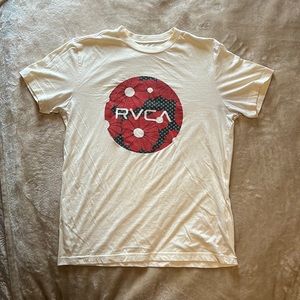 RVCA Men’s Cream Graphic Tee